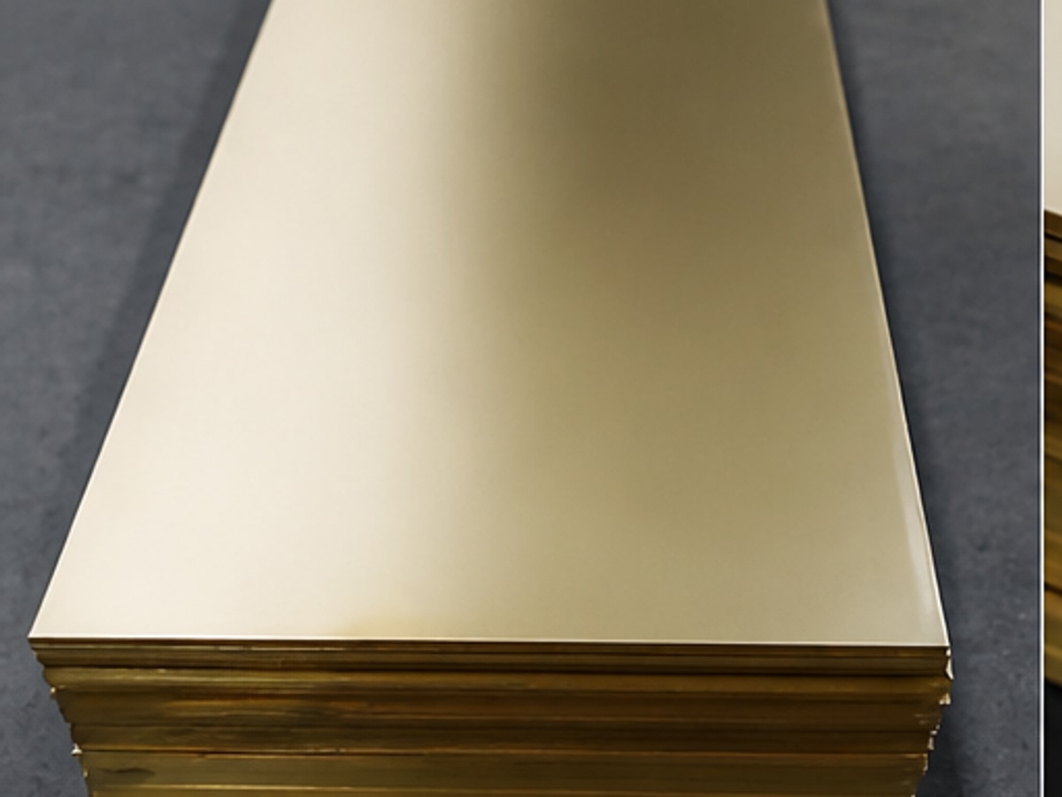 Brass plate / sheet — מבט מוצר ראשי