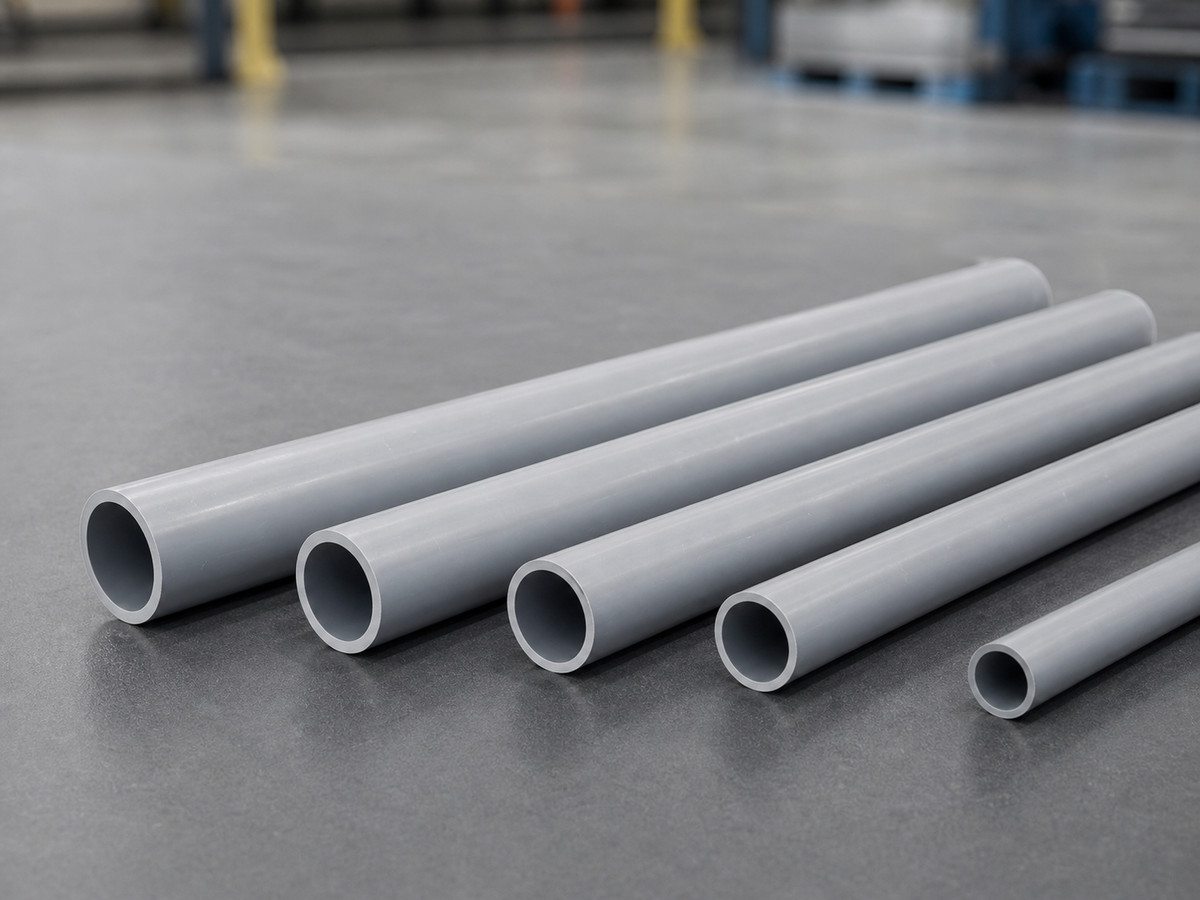 צינור חשמל קשיח PVC בתקן SCH 40/80 — מבט מוצר ראשי
